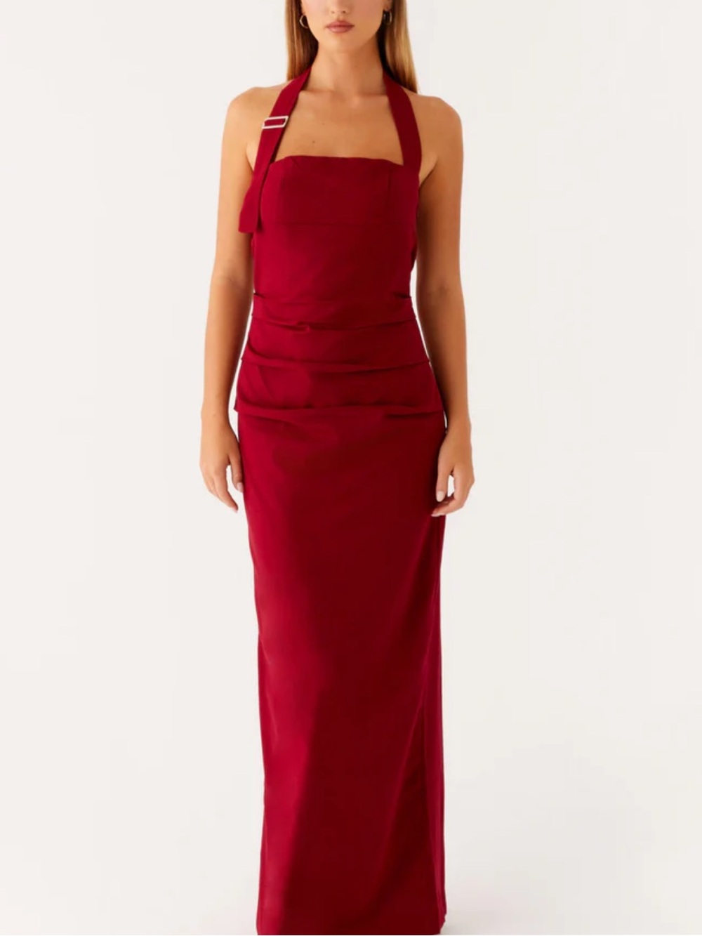 Peppermayo Rumour Has it Maxi Dress - Red